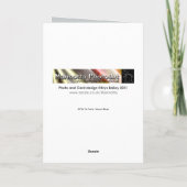 Tous ensemble pour la carte de Noël Père Noël (Dos)