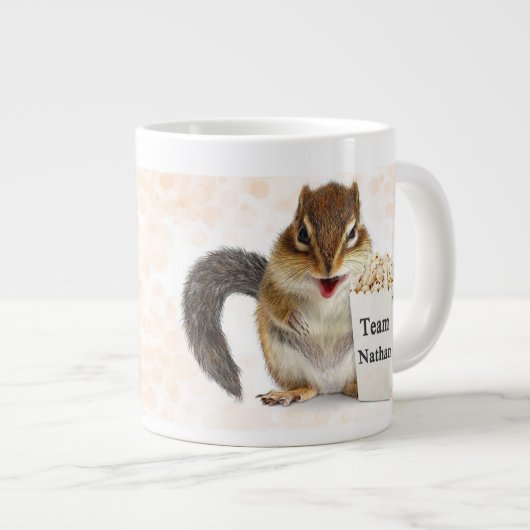 Tous grêlent l'alpha tasse d'éléphant d'écureuil (Devant droit)