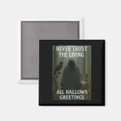 Tous Halloween Halloween Ghosts Magnet (Recto/Verso)