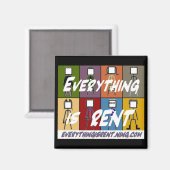 Tous les 8 chiffres de bâton Magnet (Recto/Verso)