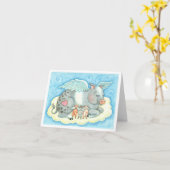 TOUS LES BONS PIGLETS VOIENT LA CARTE DE NOTES DU  (Fleur jaune)