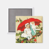 Tous les bons voeux Magnet Vintage (Recto/Verso)