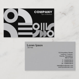 Tous les Cartes de visite géométriques v3