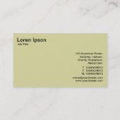 Tous les Cartes de visite géométriques v8 (Dos)