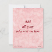 Tous les Chics Invitation (Dos)