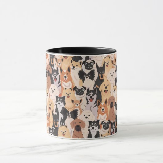 Tous les chiens Mug (Centre)