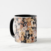 Tous les chiens Mug (Devant gauche)