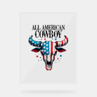 Tous les cowboy américains US Drapeau Vache crâne