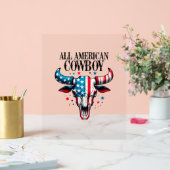 Tous les cowboy américains US Drapeau Vache crâne (Mariage)