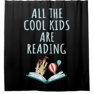 Tous Les Enfants Cool Lisent II Rideau De Douche