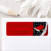 Tous les Étiquettes de adresse de Noël américains (En situation)