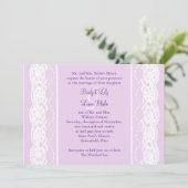 Tous les Faire-part de mariage de dentelle françai (Debout devant)