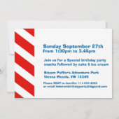 Tous les garçons à bord forment le invitation de f (Dos)