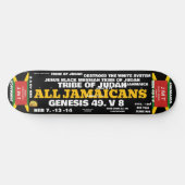 TOUS LES JAMAÏCAINS Skateboard (Horz)