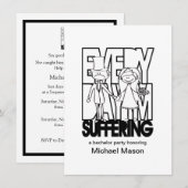 Tous les jours je souffre - Invitations à une soir (Devant / Derrière)