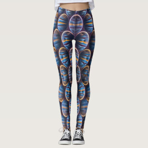 Tous les Leggings imprimés avec peigne d'honneur A