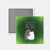 Tous les neuf vies aimant (Recto/Verso)