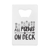 Tous les pattes sur Deck-Vert Citations de chien c (Dos)