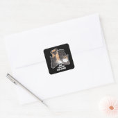 Tous les Pawts Bienvenue Stickers Rond Classique (Enveloppe)