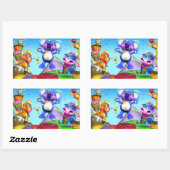 Tous les petits autocollants de gouttes de pluie (Feuille)