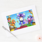 Tous les petits autocollants de gouttes de pluie (Enveloppe)