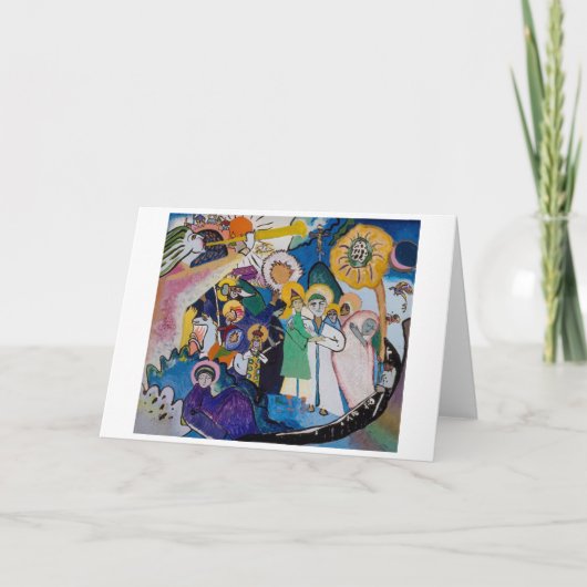 Tous les Saints Jour I | Kandinsky | Carte de vœux (Devant)