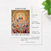 TOUS LES SAINTS JOUR PRIÈRE CÉLÉBRATION CARTES SAI (Bureau)