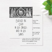 TOUS LES SAINTS JOUR PRIÈRE CÉLÉBRATION CARTES SAI (Bureau)