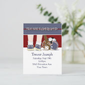 Tous les Sports Anniversaire Modèle d'invitation (Debout devant)