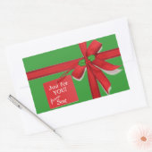 Tous les stickers personnalisées cadeau de Noël en (Enveloppe)