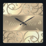 Tous les vols Gold Time Horloge<br><div class="desc">Tous les Gold Time Flies Horloge Designs par Umua. Imprimé et expédié par Zazzle ou ses filiales.</div>