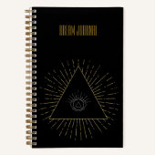 Tous les yeux de vue | Dream Journal | Noir & Or (Recto)