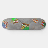 Tous mes amis sont des Zombies Skateboard (Horz)