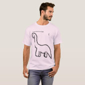 Tous mes amis sont morts, dinosaure - T-shirt (Devant entier)