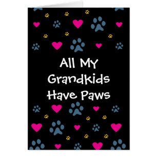 Tous mes Grandkids-Petits-enfants ont des pattes