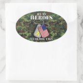 Tous mes héros portent des étiquettes de chien - C (Sac)