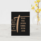 Tous mes modèles sont allés en prison - Jésus ...( (Fleur jaune)