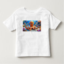Ocean Friends Octopus T-Shirt pour les jeunes