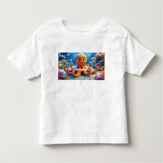 Tous Petits Ocean Friends Octopus T-Shirt pour les jeunes