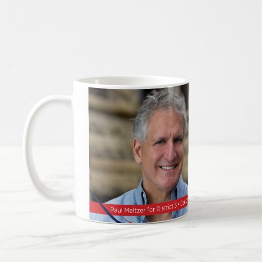 Tous pour Paul - tasse de visage (Gauche)