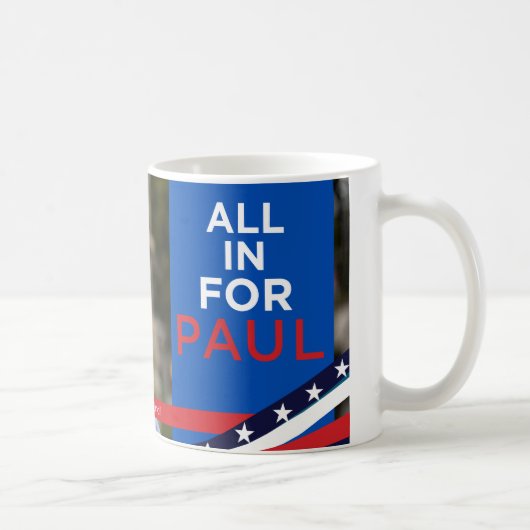 Tous pour Paul - tasse de visage (Droite)