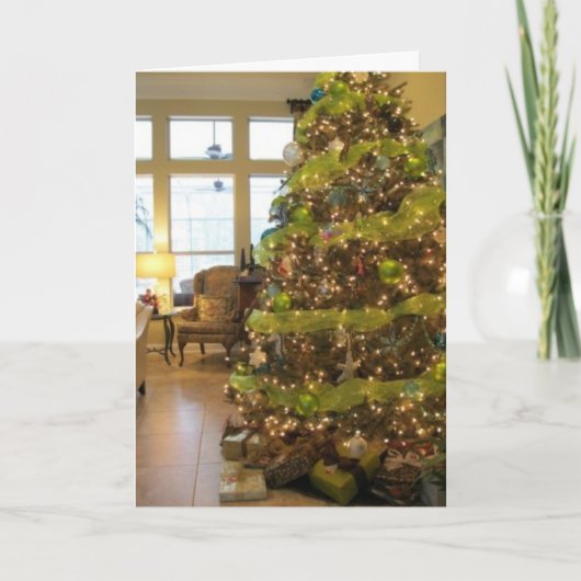 "Tous prêts pour Noël !" - Carte de voeux (Devant)