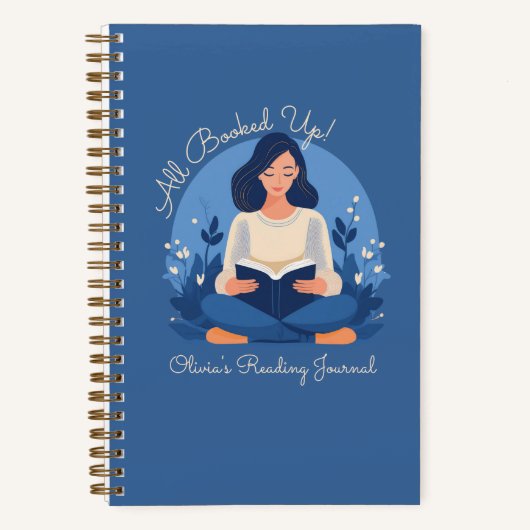 "Tous Réservés !" Journal de lecture personnalisé (Recto)