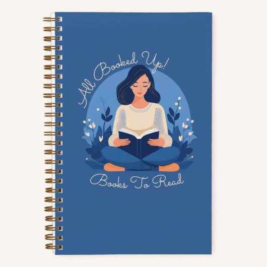 "Tous Réservés !" Livres à lire Carnet (Recto)