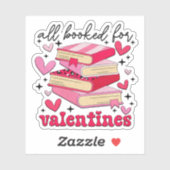 Tous réservés pour la Saint-Valentin - Autocollant (Feuille)