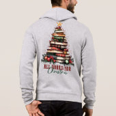 Tous réservés pour Noël Unisex Tri-Blend Sweat - s (Dos)