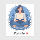 "Tous Réservés !" Sticker du journal de lecture (Feuille)