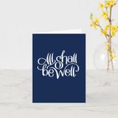 Tous Seront Bonne Carte De Voeux (Fleur jaune)