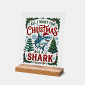 Tous veulent des arbres de Noël Shark (Angle)