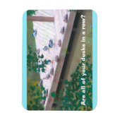 "Tous vos canards sont-ils en ligne ?" Magnet phot (Vertical)